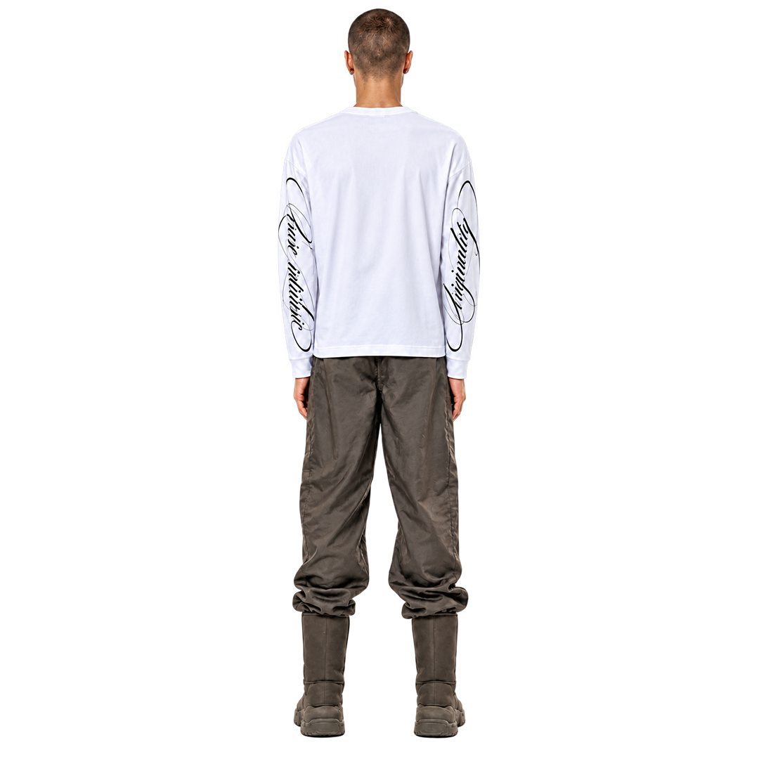 XD0Q- WAFFLE KNIT WHITE