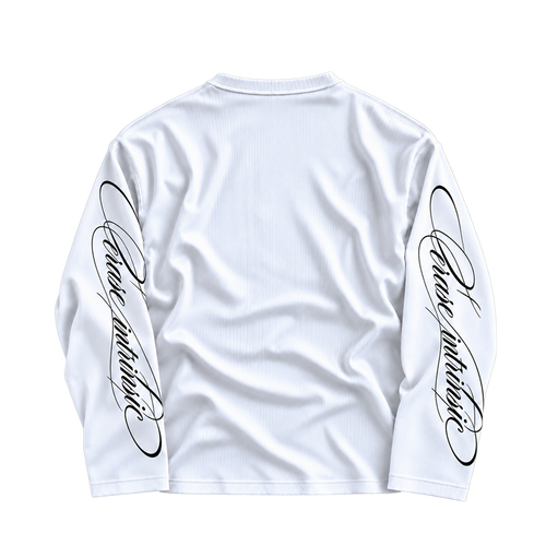XD0Q- WAFFLE KNIT WHITE